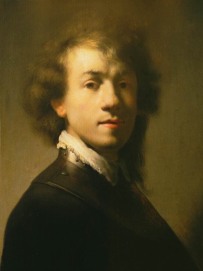 Ritratto di Rembrandt con un gorget da after Rembrandt van Rijn